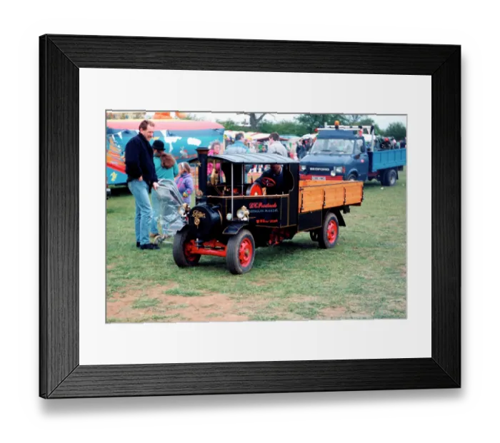 Framed Print : half scale model Foden Steam Wagon Framed Print : half scale model Foden Steam Wagon
