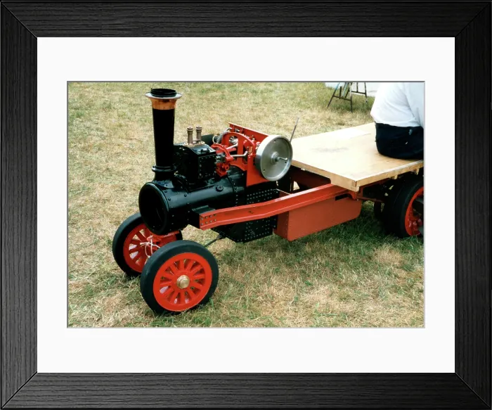 Framed Print : 4 and a half foot scale model Burrell Steam Wagon Framed Print : 4 and a half foot scale model Burrell Steam Wagon