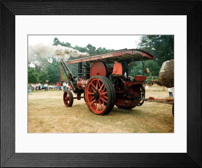 Framed Print : Burrell Crane Engine number: 3695, Lord Derby Framed Print : Burrell Crane Engine number: 3695, Lord Derby