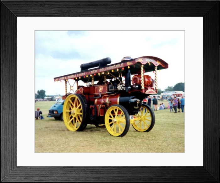 Framed Print : Brown and May Showman's Road Locomotive General Buller Framed Print : Brown and May Showman's Road Locomotive General Buller