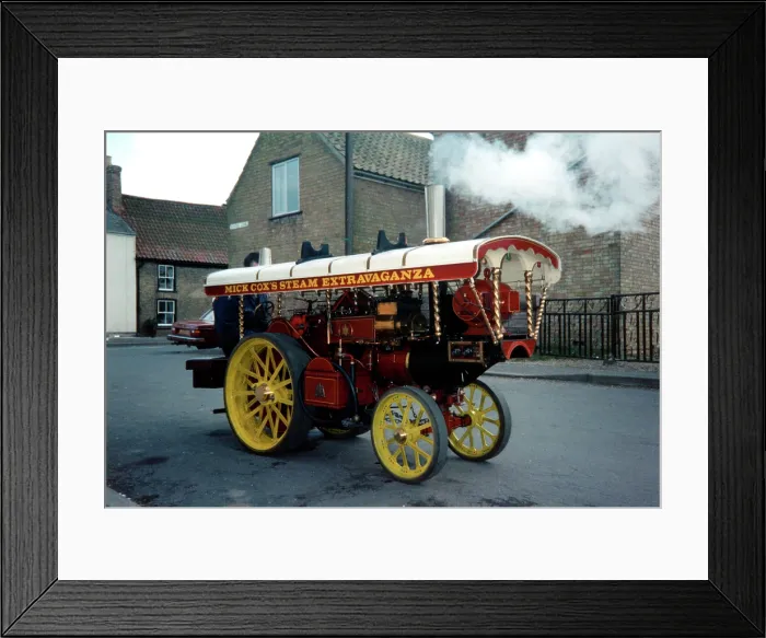 Framed Print : Fowler Showman's Road Locomotive model Framed Print : Fowler Showman's Road Locomotive model