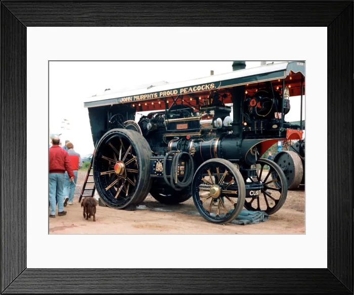 Framed Print : Fowler Showman's Road Locomotive number: 15653, Renown Framed Print : Fowler Showman's Road Locomotive number: 15653, Renown