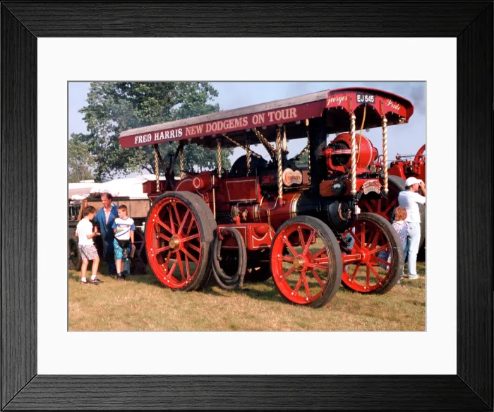 Framed Print : Garrett Showman's Tractor number: 33358, Lord George Framed Print : Garrett Showman's Tractor number: 33358, Lord George