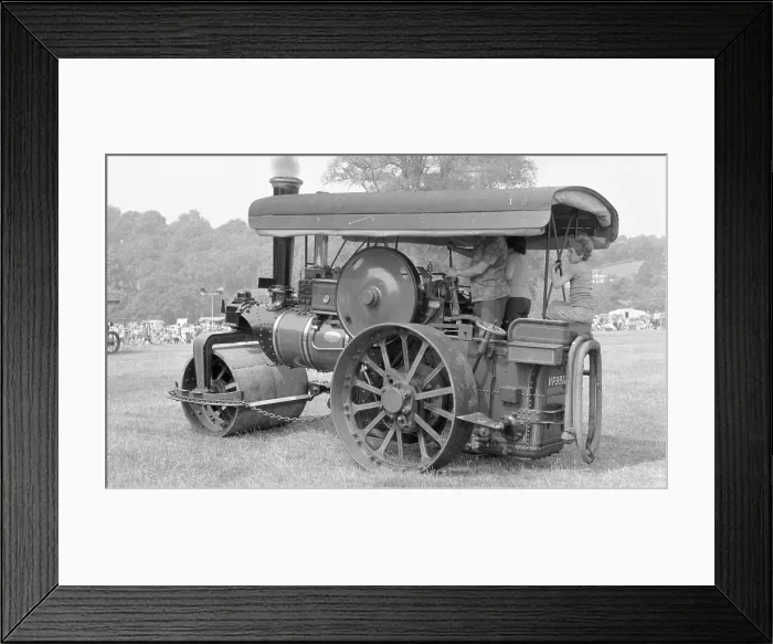 Framed Print : Fowler Road Roller number: 18651, Terry Framed Print : Fowler Road Roller number: 18651, Terry