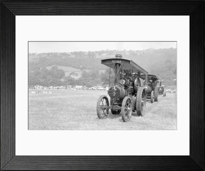 Framed Print : Aveling and Porter Tractor number: 8030, English Princess Framed Print : Aveling and Porter Tractor number: 8030, English Princess