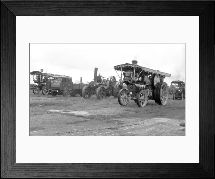 Framed Print : Rally parade of stem vehicles Framed Print : Rally parade of stem vehicles
