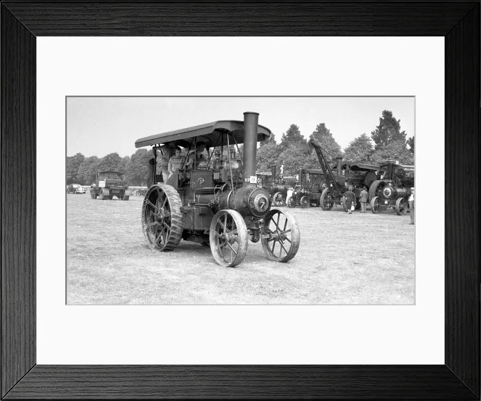 Framed Print : Ruston Proctor Tractor number: 52607 Framed Print : Ruston Proctor Tractor number: 52607