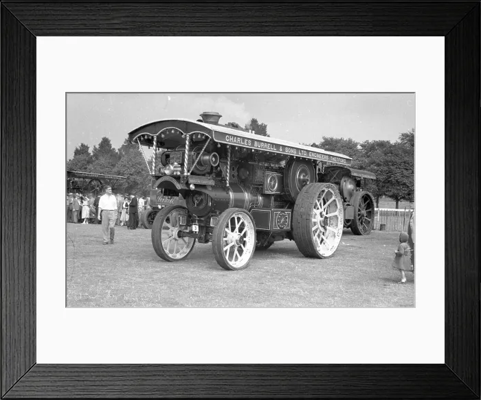 Framed Print : Burrell Showman's Road Locomotive Winston Churchill Framed Print : Burrell Showman's Road Locomotive Winston Churchill