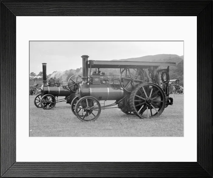 Framed Print : Traction engines Framed Print : Traction engines