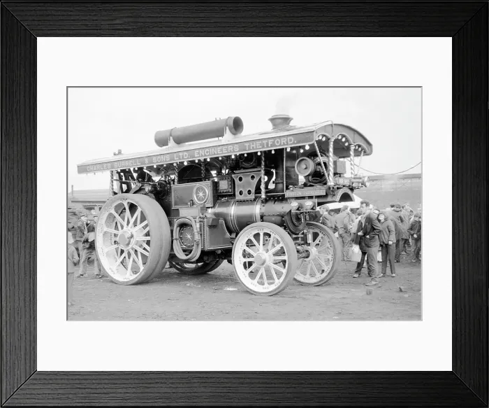 Framed Print : Burrell Showman's Road Locomotive Winston Churchill Framed Print : Burrell Showman's Road Locomotive Winston Churchill