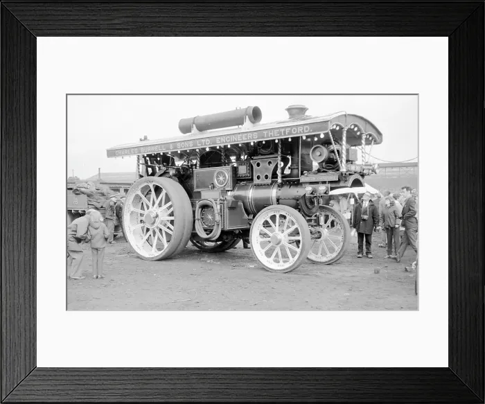Framed Print : Burrell Showman's Road Locomotive Winston Churchill Framed Print : Burrell Showman's Road Locomotive Winston Churchill