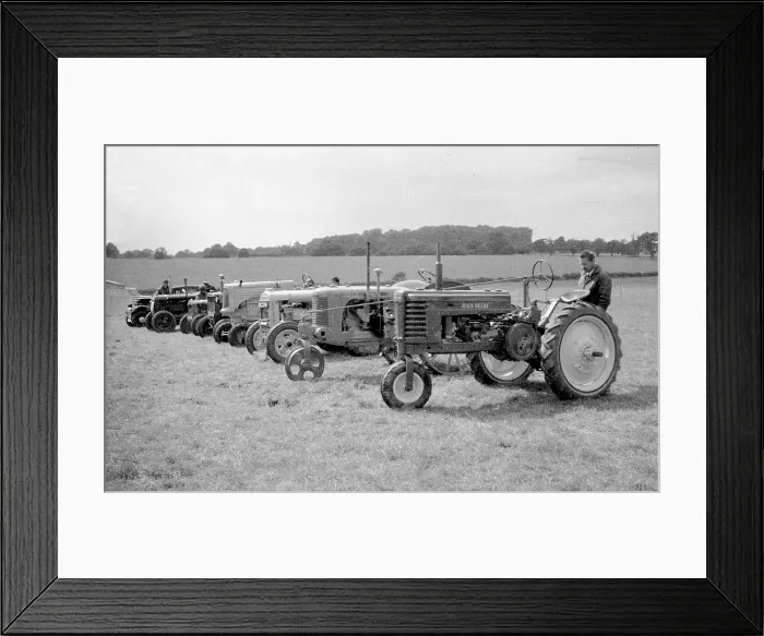 Framed Print : Vintage tractors Framed Print : Vintage tractors