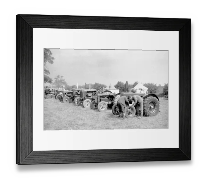 Framed Print : Vintage tractors Framed Print : Vintage tractors