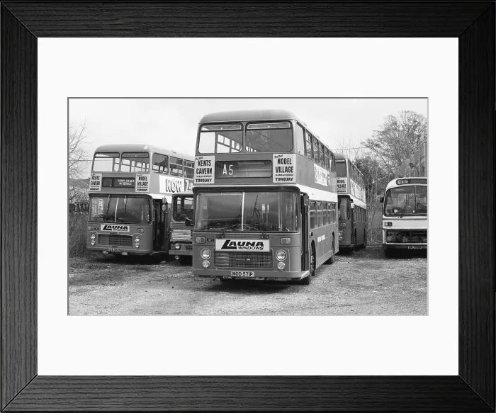 Framed Print : Bristol VR double-decker buses Framed Print : Bristol VR double-decker buses