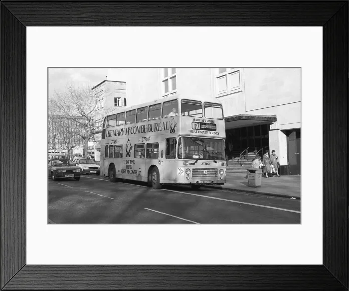Framed Print : Bristol VR double-decker bus, TWS 911T Framed Print : Bristol VR double-decker bus, TWS 911T