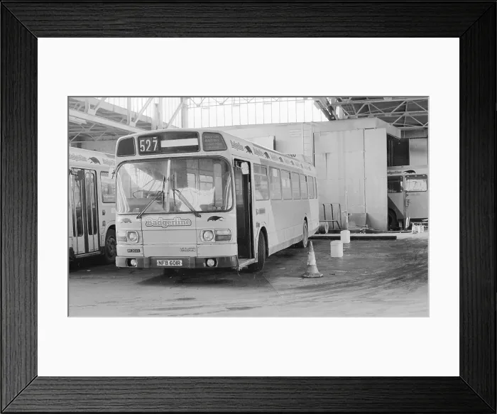 Framed Print : Leyland National bus NFB 601R Framed Print : Leyland National bus NFB 601R