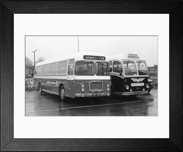 Framed Print : Bristol RELH bus RDV 419H Framed Print : Bristol RELH bus RDV 419H