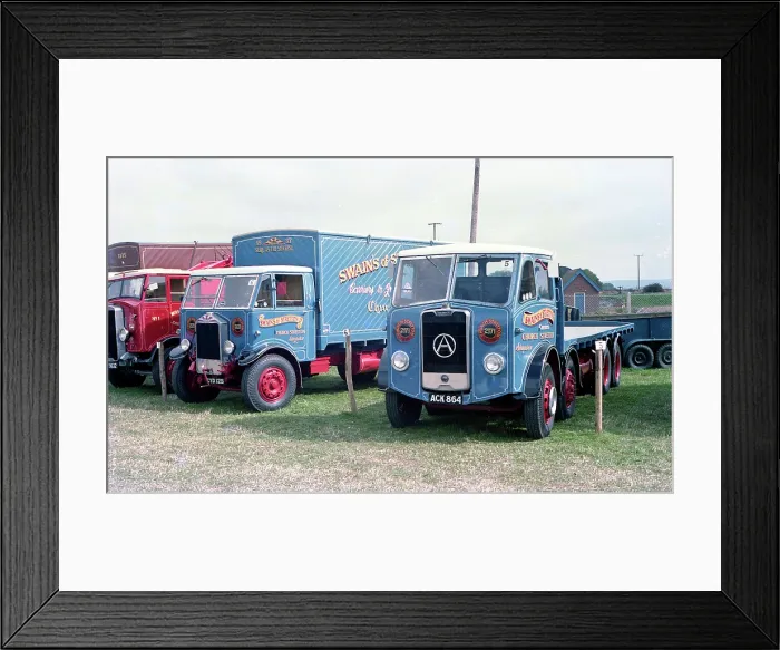 Framed Print : Atkinson Black Knight, ACK 864 Framed Print : Atkinson Black Knight, ACK 864