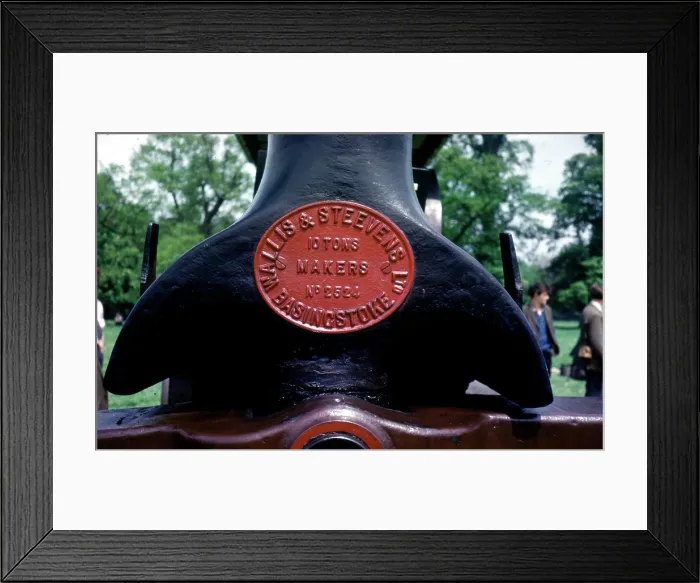 Framed Print : Wallis and Steevens company logo Framed Print : Wallis and Steevens company logo