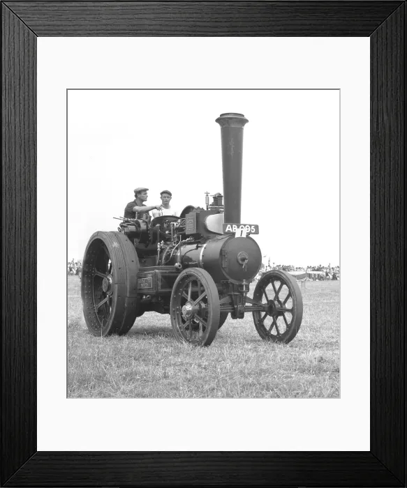 Framed Print : Burrell Tractor number 3397, Cock o the North Framed Print : Burrell Tractor number 3397, Cock o the North