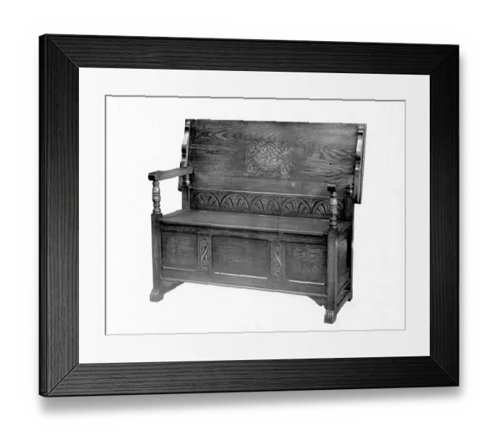 Framed Print : Monk's Bench Framed Print : Monk's Bench