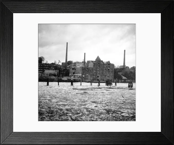 Framed Print : Hamburg in February 1946 Date: 1946 Framed Print : Hamburg in February 1946 Date: 1946