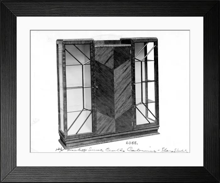 Framed Print : Display cabinet Framed Print : Display cabinet