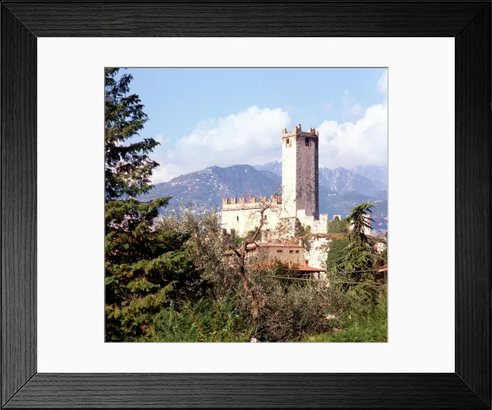 Framed Print : Castello Scaligero di Malcesine Framed Print : Castello Scaligero di Malcesine