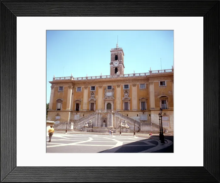 Framed Print : Palazzo Senatorio Framed Print : Palazzo Senatorio