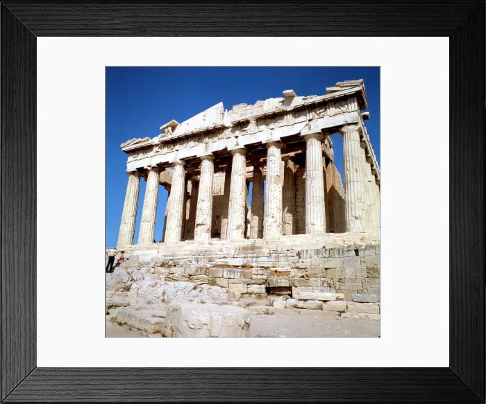 Framed Print : Parthenon, an ancient temple on the Acropolis of Athens The Parthenon is Framed Print : Parthenon, an ancient temple on the Acropolis of Athens The Parthenon is