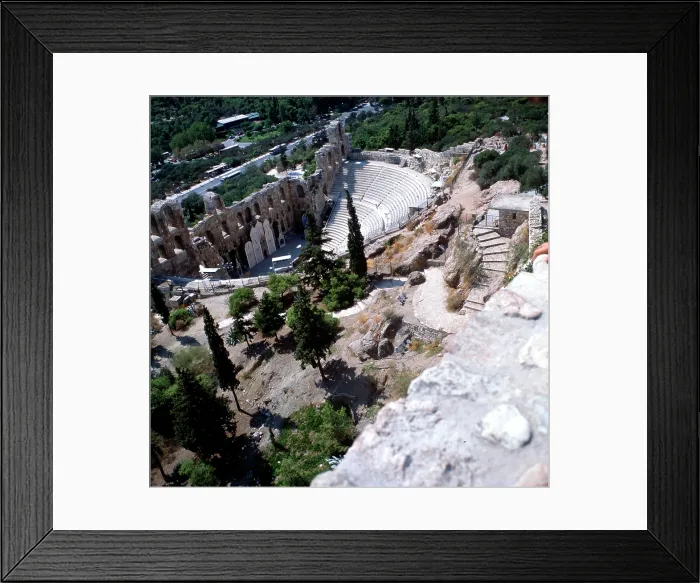Framed Print : Odeon of Herodes Atticus Framed Print : Odeon of Herodes Atticus