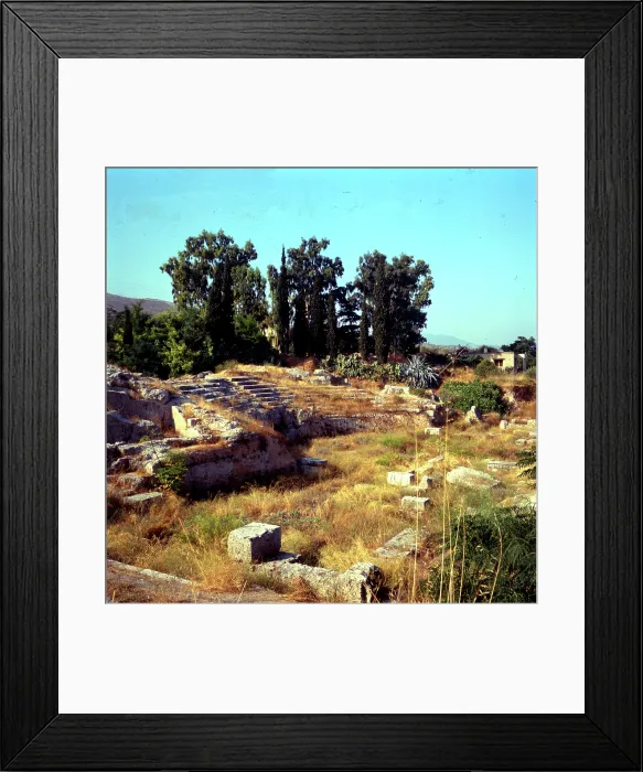 Framed Print : Roman Odeon of Ancient Corinth Framed Print : Roman Odeon of Ancient Corinth