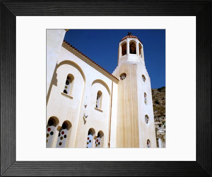 Framed Print : Church of Agios Georgios in Kritsa, Crete Framed Print : Church of Agios Georgios in Kritsa, Crete