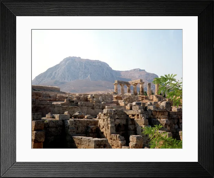 Framed Print : Ancient Corinth Framed Print : Ancient Corinth