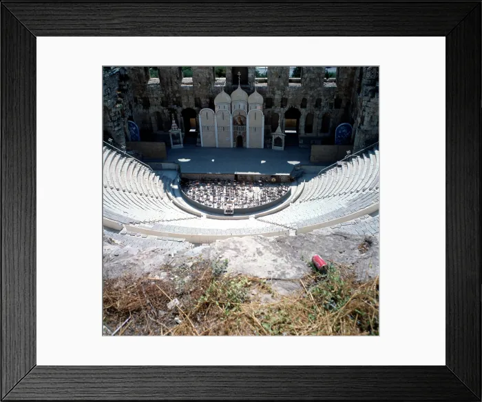Framed Print : Odeon of Herodes Atticus, also known as the Herodeon Framed Print : Odeon of Herodes Atticus, also known as the Herodeon