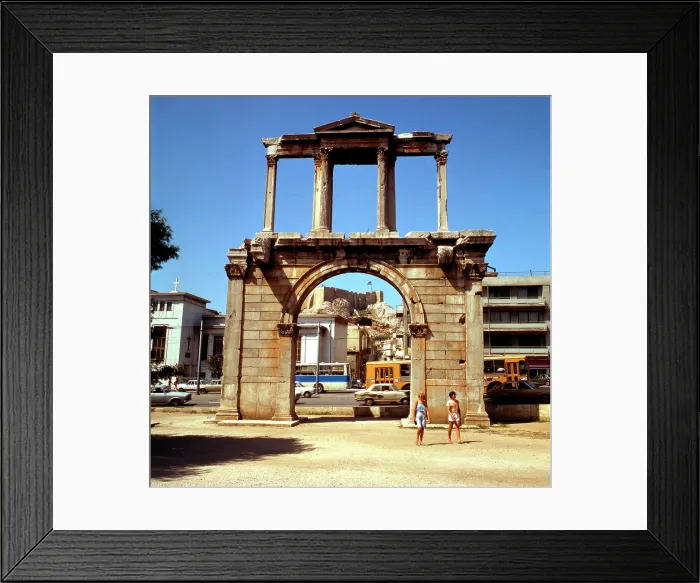 Framed Print : Arch of Hadrian Framed Print : Arch of Hadrian