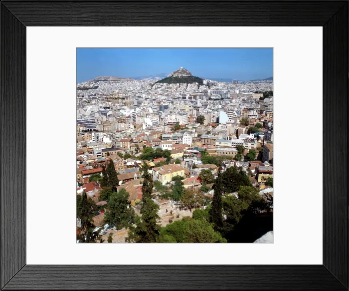Framed Print : A panoramic view of Athens Framed Print : A panoramic view of Athens