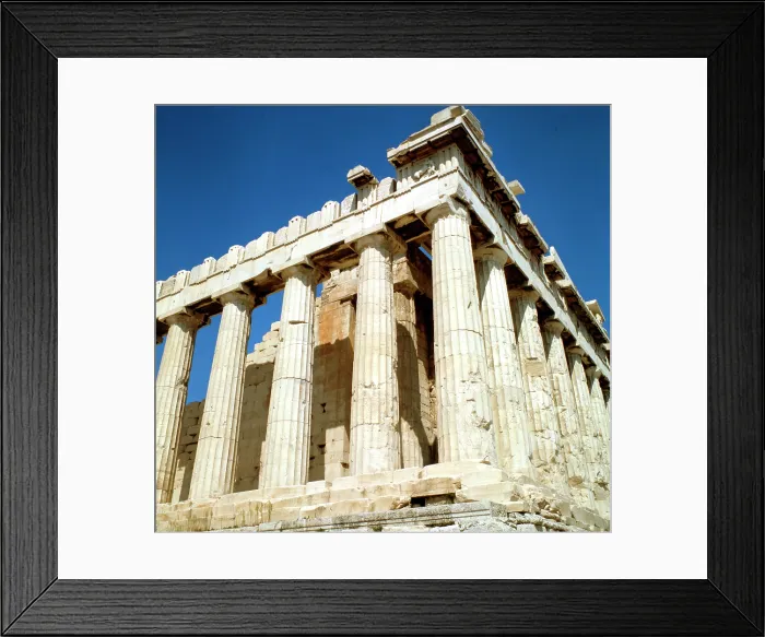 Framed Print : Parthenon, an ancient temple on the Acropolis of Athens Framed Print : Parthenon, an ancient temple on the Acropolis of Athens