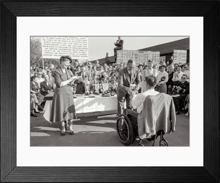 Framed Print : Stoke Mandeville Games Framed Print : Stoke Mandeville Games
