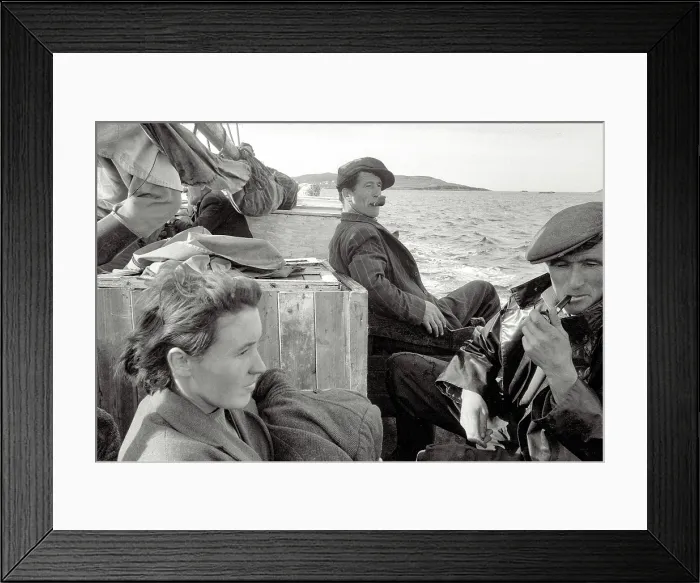Framed Print : Inishark, a small island off western Ireland, was evacuated of the last two families on October 20th 1960 Framed Print : Inishark, a small island off western Ireland, was evacuated of the last two families on October 20th 1960