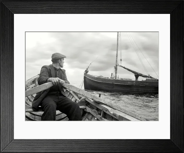Framed Print : Inishark, a small island off western Ireland, was evacuated of the last two families on October 20th 1960 Framed Print : Inishark, a small island off western Ireland, was evacuated of the last two families on October 20th 1960