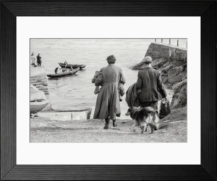 Framed Print : Inishark, a small island off western Ireland, was evacuated of the last two families on October 20th 1960 Framed Print : Inishark, a small island off western Ireland, was evacuated of the last two families on October 20th 1960