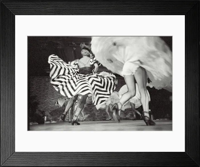 Framed Print : John covered multiple cabaret acts in London and Paris. Image taken on stage Moulin Rouge, Paris. Date: mid 1950s Framed Print : John covered multiple cabaret acts in London and Paris. Image taken on stage Moulin Rouge, Paris. Date: mid 1950s