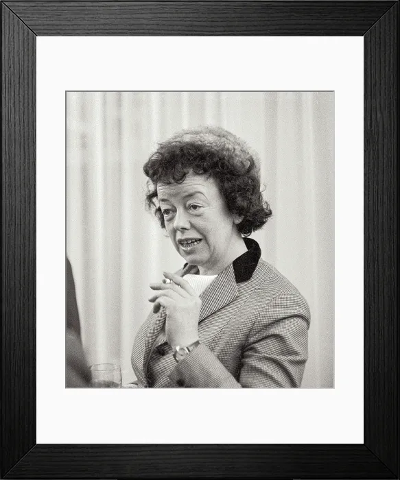 Framed Print : Joan Littlewood, director, (1914-2002) Framed Print : Joan Littlewood, director, (1914-2002)