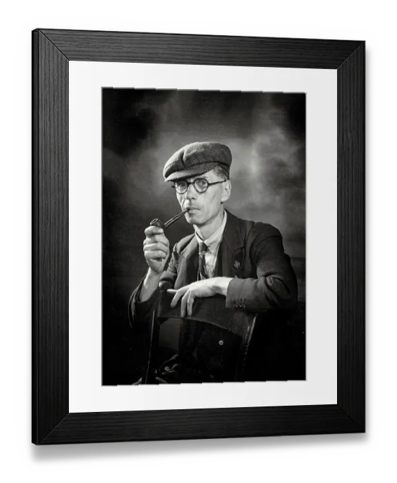 Framed Print : Male studio portrait, Sheffield Framed Print : Male studio portrait, Sheffield