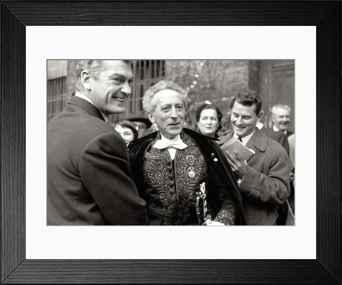 Framed Print : Jean Cocteau, poet, artist, (1889-1963), Paris Framed Print : Jean Cocteau, poet, artist, (1889-1963), Paris