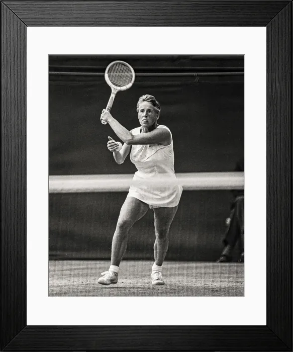 Framed Print : Ann Haydon-Jones, tennis player Framed Print : Ann Haydon-Jones, tennis player