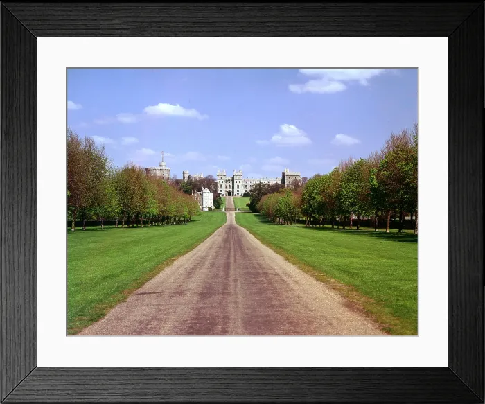 Framed Print : View of Windsor Castle, Windsor Date: circa 1960s Framed Print : View of Windsor Castle, Windsor Date: circa 1960s