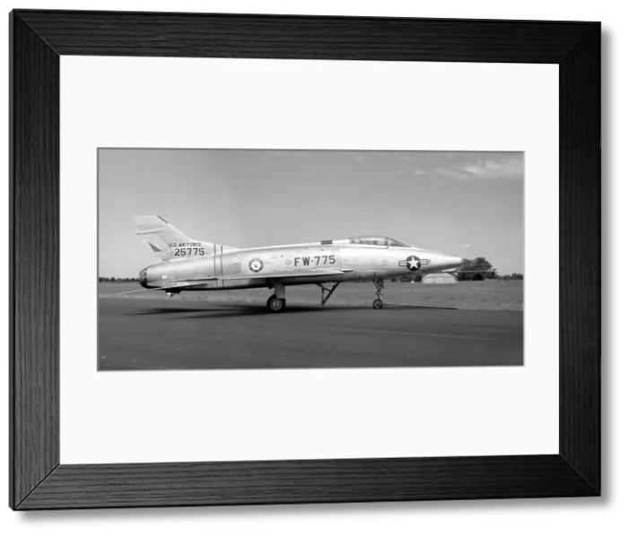 Framed Print : North American EF-100A Super Sabre 52-5775 Framed Print : North American EF-100A Super Sabre 52-5775