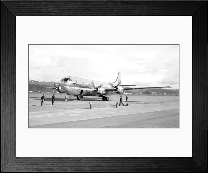 Framed Print : Boeing YC-97 Stratofreighter 45-59587 Framed Print : Boeing YC-97 Stratofreighter 45-59587